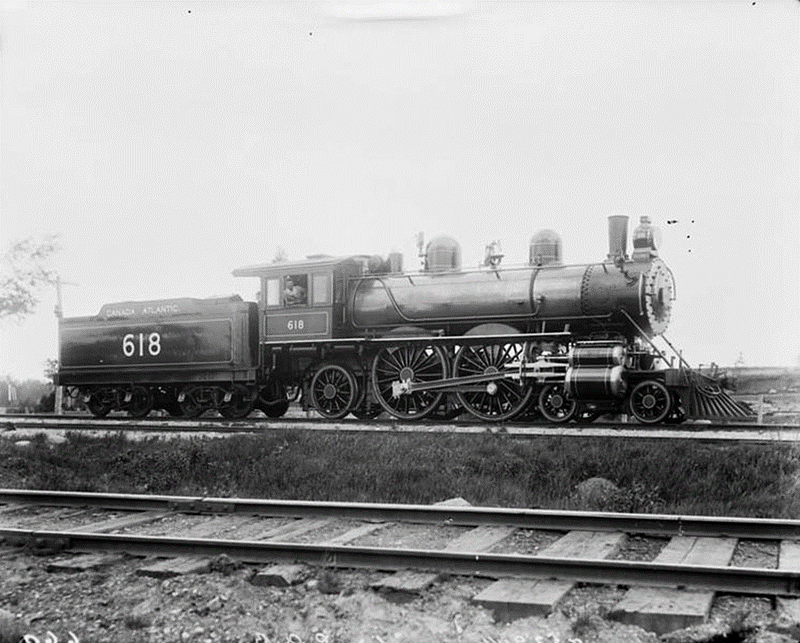 Historic Vauclain compound locomotive