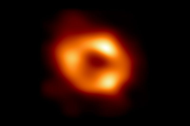 Sagittarius A* black hole image captured by EHT