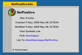 NetPositive Browser Icon