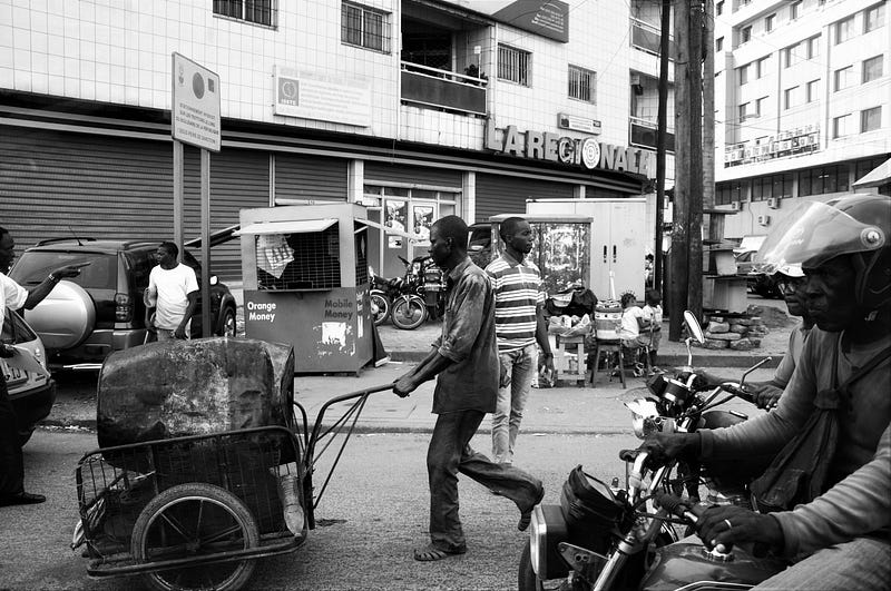 Streets of Douala, Cameroon