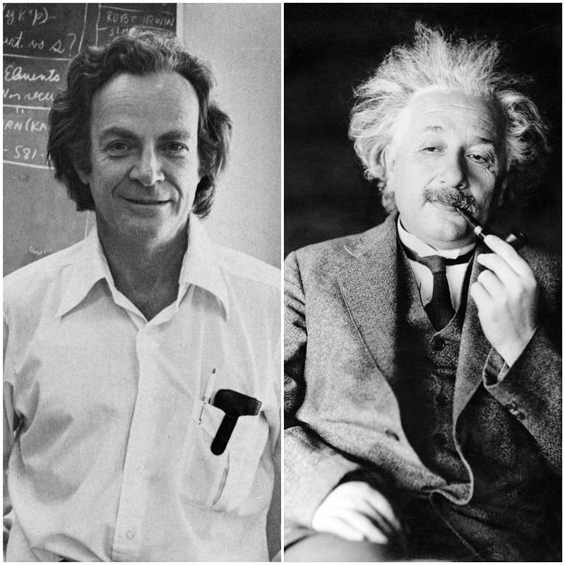 Feynman and Einstein: A Historic Meeting