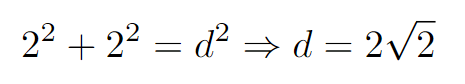 Pythagorean theorem illustration