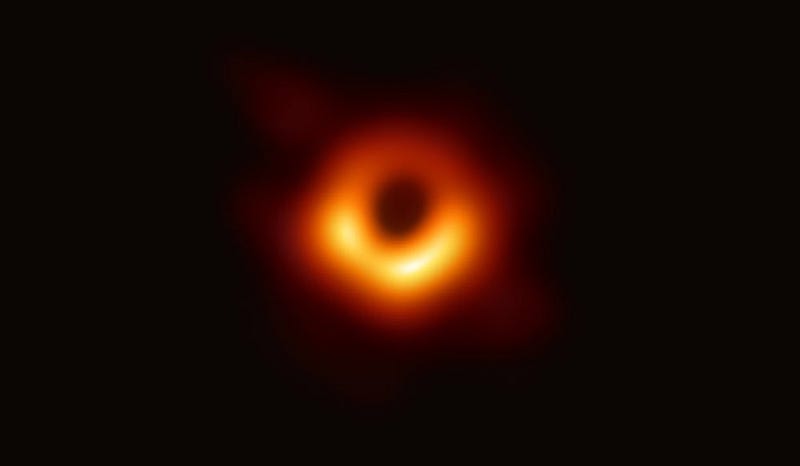 Event Horizon Image of the supermassive black hole in M87 galaxy