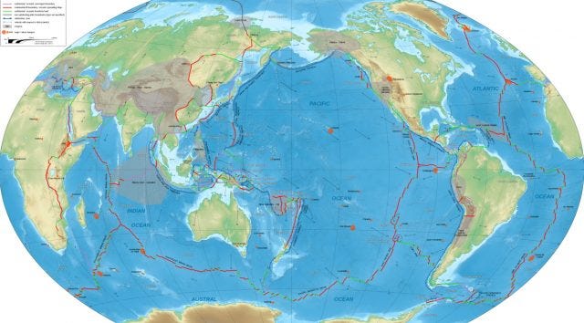 Ancient tectonic interactions shaping the Earth