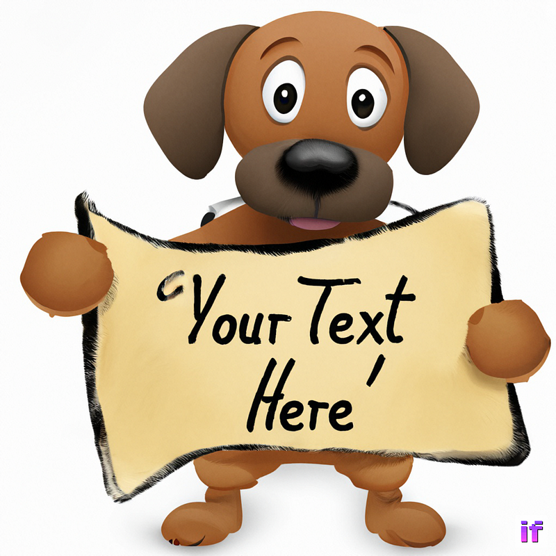 Another example of text generation in images