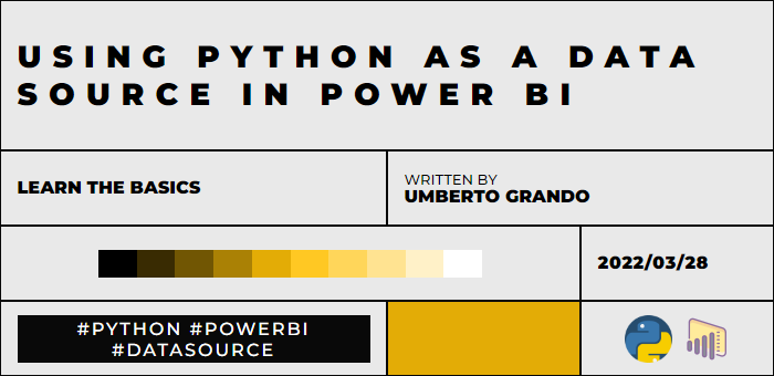 Overview of using Python in Power BI