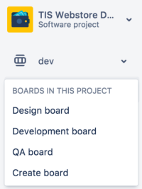 Project board example