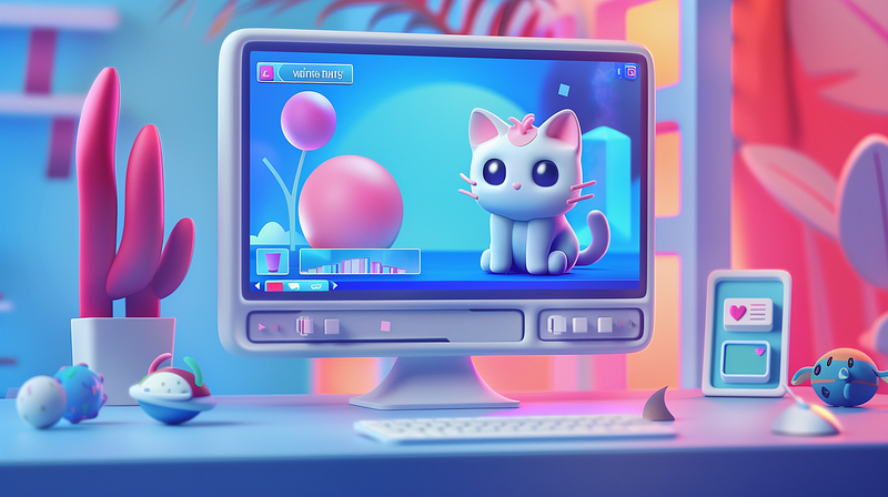 Virtual Pet Simulator Interface