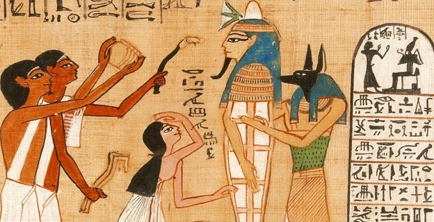 Image depicting the mummification process