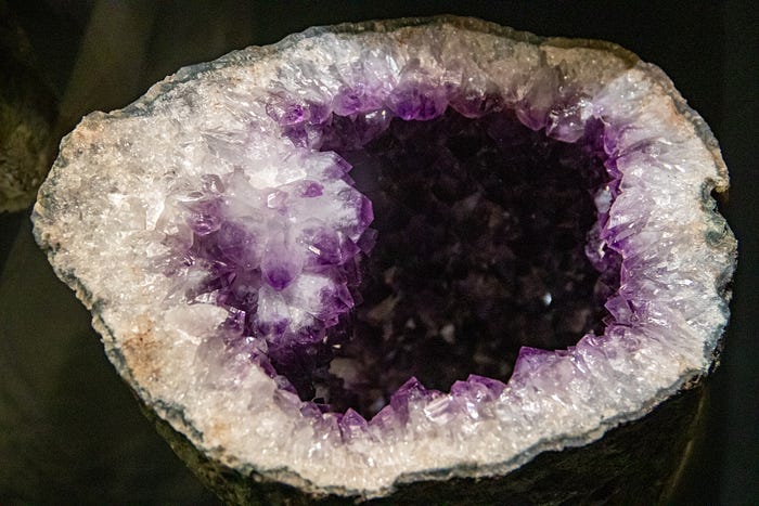 Illustration of a Geode Representing the Mind