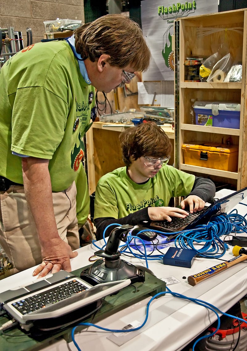 FIRST Robotics programs in action