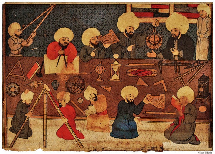 The destruction of Baghdad during the Mongol siege