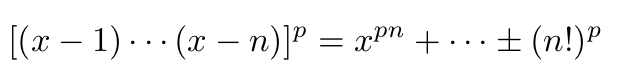 Expanding binomials.