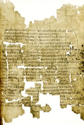 Papyrus of Callimachus’ Aetia from the Library