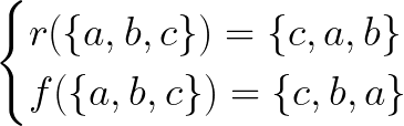 Various outcomes of triangle transformations.