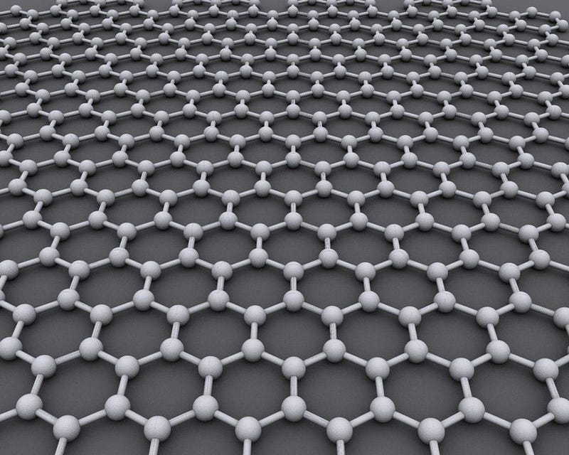 Buckypaper made from carbon nanotubes.