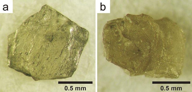 Lonsdaleite found in meteorite impacts.